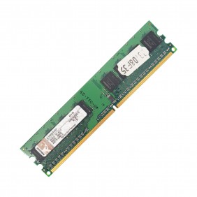 Barrette Mémoire 512Mo RAM DDR2 Kingston KVR667D2N5K2/1G DIMM PC2-5300