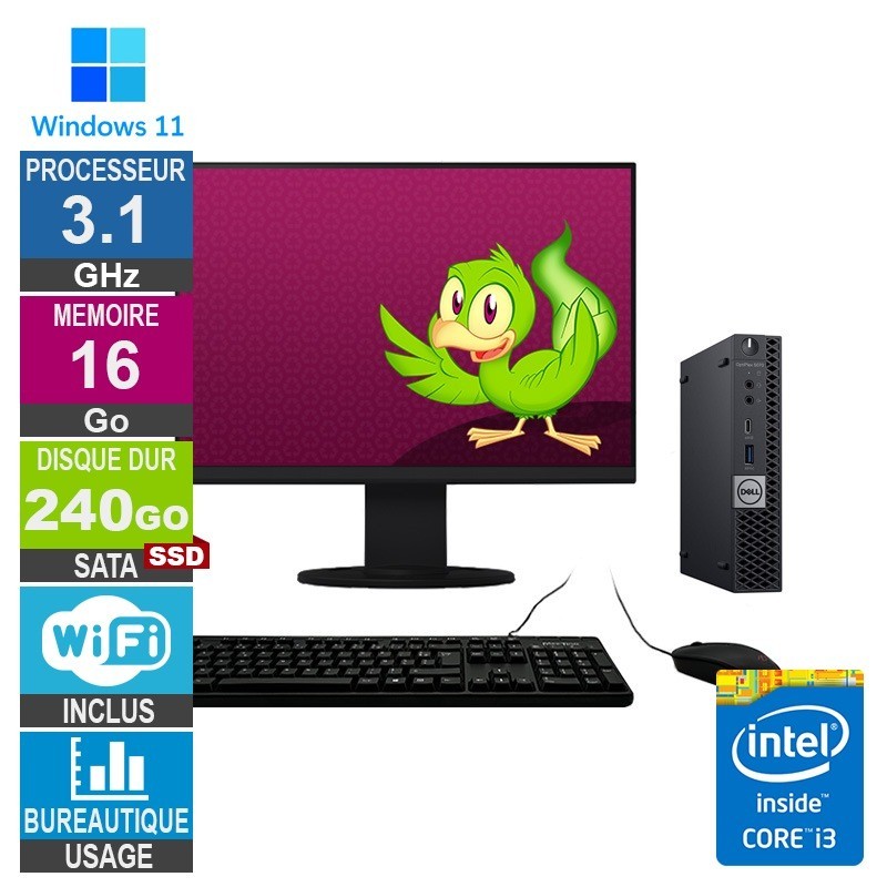 Dell 5070 Micro i3-8100t 3.10G