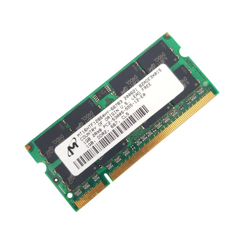 Barrette Mémoire 1Go RAM DDR2