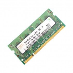 Barrette Mémoire 1Go RAM DDR2 Hynix HYMP112S64CP6-S6 SO-DIMM PC2-6400S
