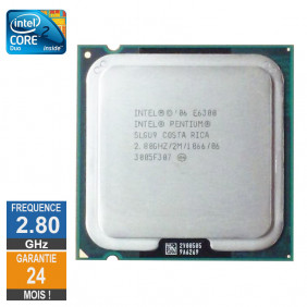 Processeur Intel Core 2 Duo E6300 2.80GHz SLGU9 LGA775 2Mo