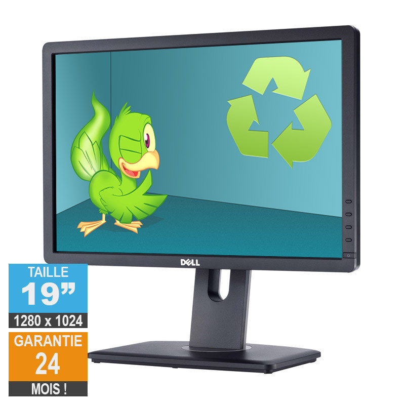 Ecran PC 19" Dell P1913SF TN 1280 x 1024 Anti-Reflet DVI VGA DisplayPort 5ms Ecran PC 19" Dell P1913SF TN 1280 x...