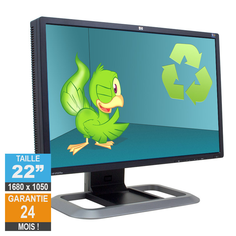 Ecran PC 22" HP LP2275W PVA 1680 x 1050 Anti-Reflet DVI VGA DisplayPort 6ms Ecran PC 22" HP LP2275W PVA 1680 x...