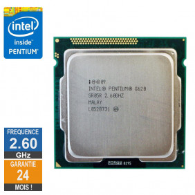 Processeur Intel Pentium G G620 2.60GHz SR05R FCLGA1155 3Mo