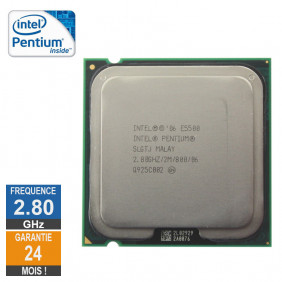 Processeur Intel Pentium E5500 2.80GHz SLGTJ LGA775 2Mo