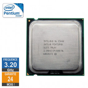 Processeur Intel Pentium E5800 3.20GHz SLGTG LGA775 2Mo