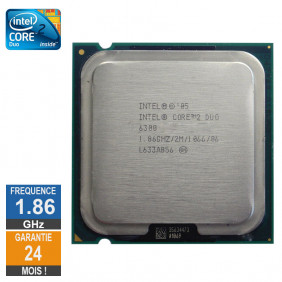 Processeur Intel Core 2 Duo E6300 1.86GHz SL9TA LGA775 2Mo