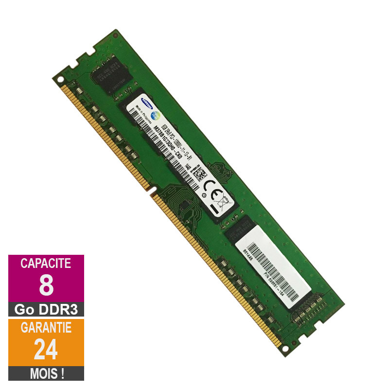 Barrette Mémoire 8Go RAM DDR3