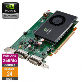 Carte graphique Nvidia Quadro FX 380 256Mo GDDR3 PCI-e DVI