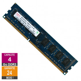 Barrette Mémoire 4Go RAM DDR3 Hynix HMT351U6BFR8C-H9 DIMM PC3-10600U