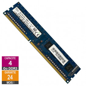 Barrette Mémoire 4Go RAM DDR3 Hynix HMT451U6AFR8A-PB DIMM PC3L-12800U