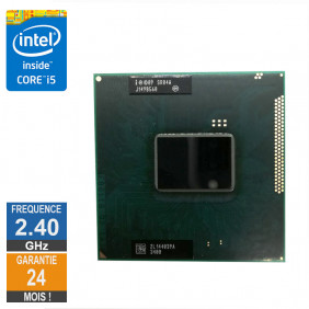 Processeur Intel Core i5-2430M 2.40GHz SR04W PPGA988 3Mo