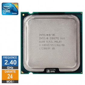 Processeur Intel Core 2 Duo E6600 2.40GHz SL9ZL PLGA775 4Mo