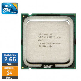 Processeur Intel Core 2 Duo E6700 2.66GHz SL9ZF PLGA775 4Mo