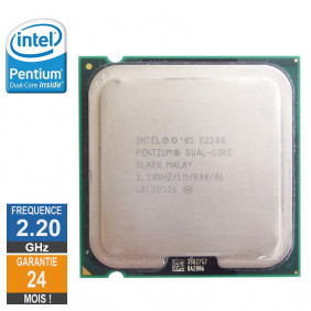 Processeur Intel Pentium Dual-Core E2200 2.20GHz SLA8X LGA775 1Mo