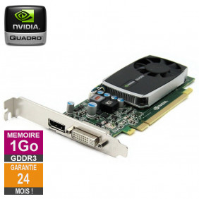 Carte graphique Nvidia Quadro 600 05YGHK 1Go DDR3 PCI-e DVI DisplayPort