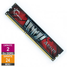 Barrette Mémoire 2Go RAM DDR3 G.Skill F3-1600C11D-8GIS DIMM PC3-12800U