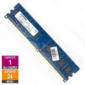 Barrette Mémoire 1Go RAM DDR2 Elpida EBE10UE8AFFA-8G-F DIMM PC2-6400U 1Rx8