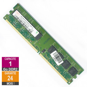 Barrette Mémoire 1Go RAM DDR2 Hynix HYMP512U64BP8-S5 DIMM PC2-6400U 2Rx8