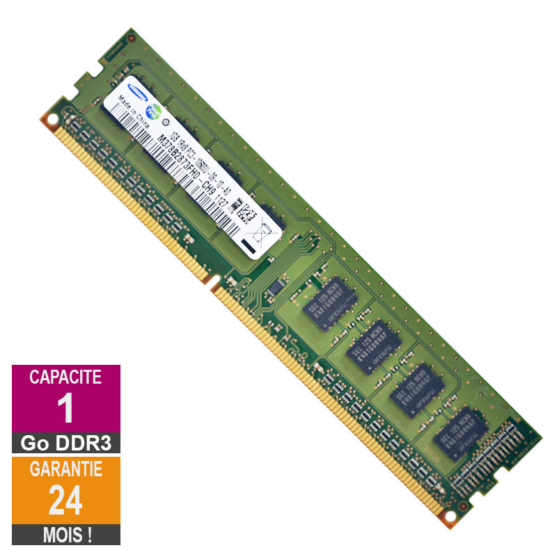 Barrette Mémoire 1Go RAM DDR3