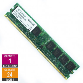 Barrette Mémoire 1Go RAM DDR2 Swissbit MEU12864D4BC1EP-30R DIMM PC2-5300U 1Rx8