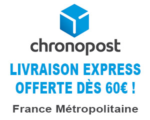 Livraison Expresse offerte en France Métropolitaine